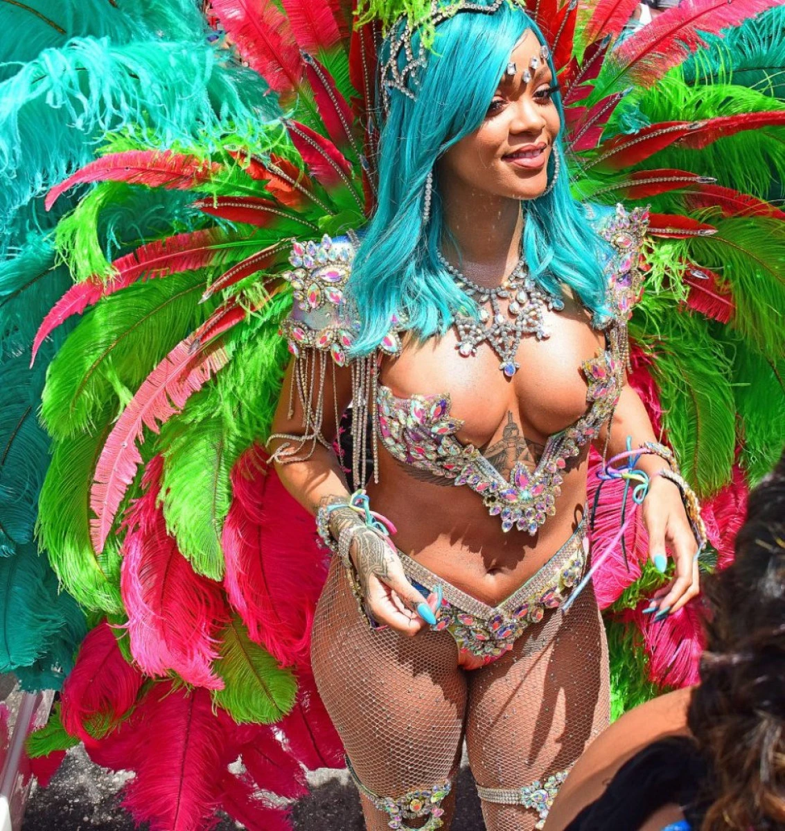 Rihanna, în centrul atenției la festivalul din Barbados