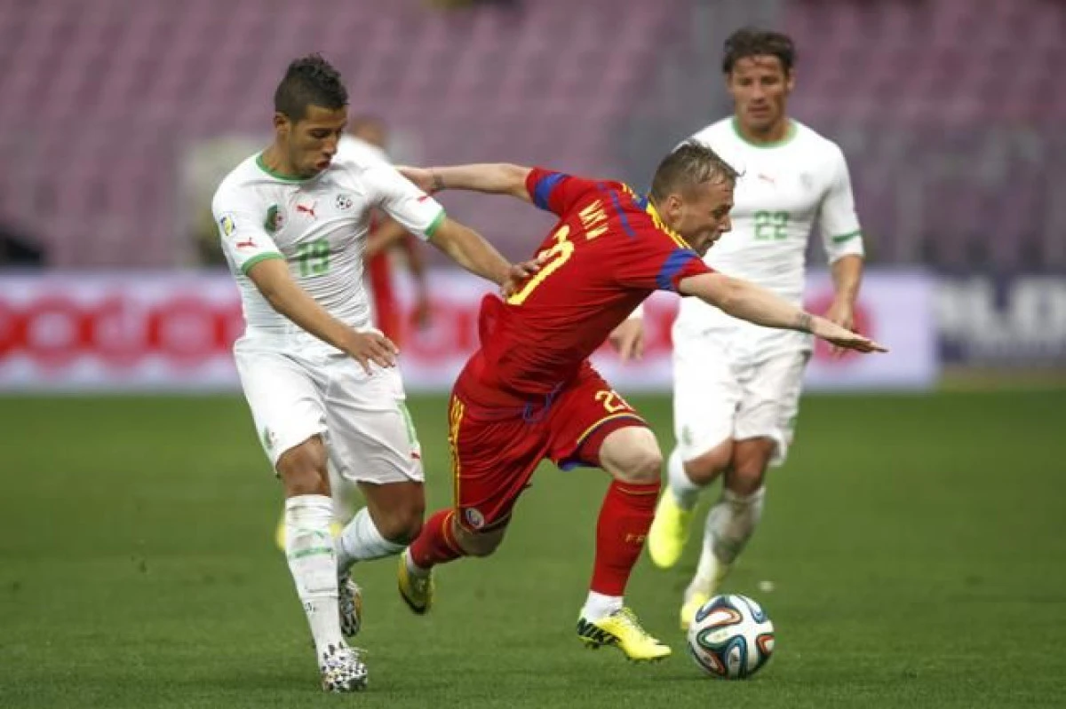 ROMANIA A FOST INVINSA DE ALGERIA, SCOR 1-2, INTR-UN MECI AMICAL