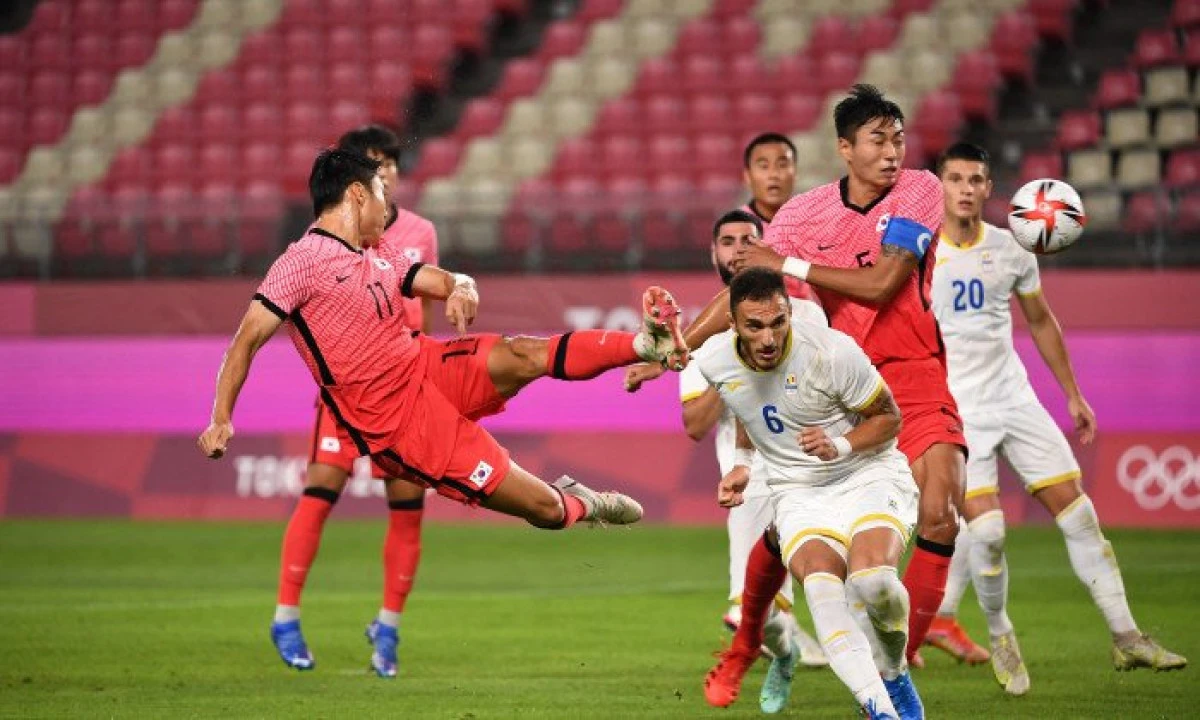 România a fost surclasată de Coreea de Sud, în turneul olimpic de fotbal