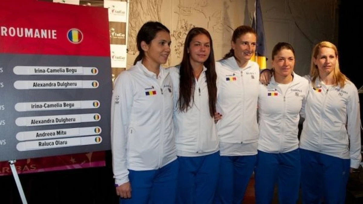 ROMANIA A URCAT PE LOCUL SAPTE IN CLASAMENTUL FED CUP