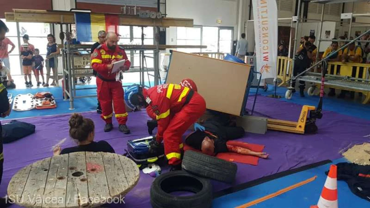 România, pe locul doi la Competiţia Mondială de Salvare - proba "acordarea primului ajutor calificat"