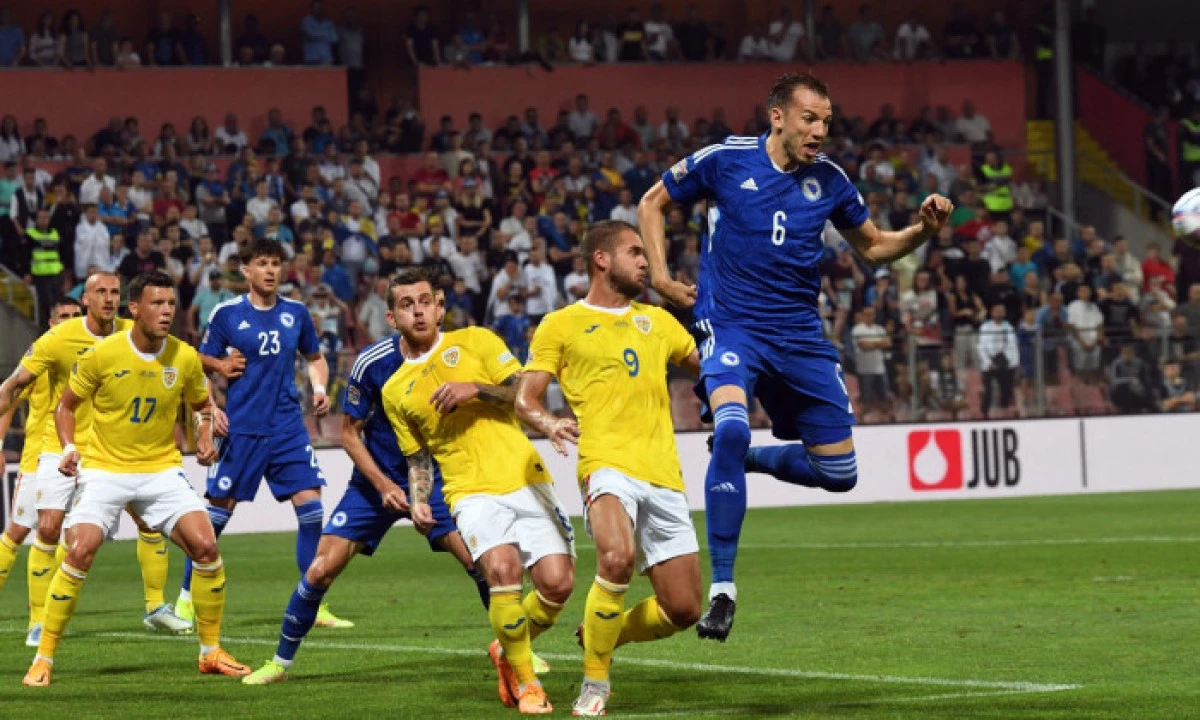 România pierde şi în Bosnia, iar naţionala este ultima în grupa din Liga Naţiunilor!