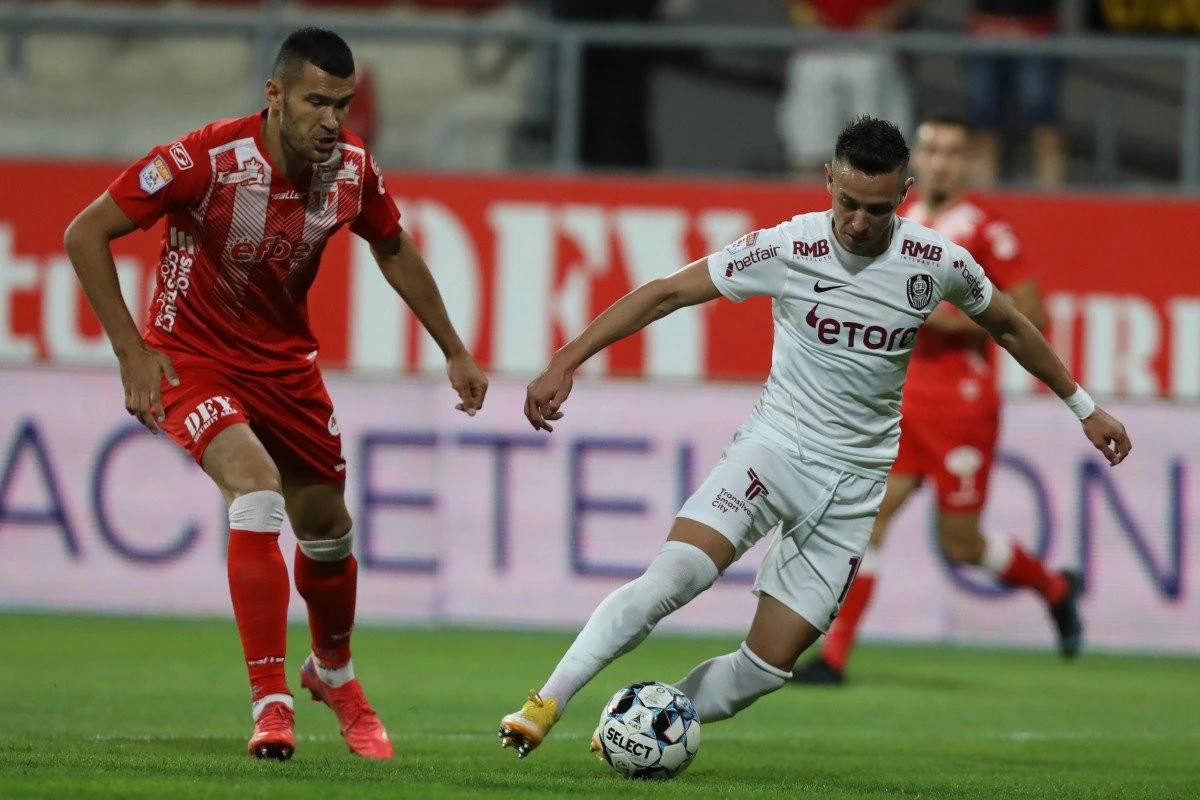 "Roş-albii" pot specula momentul slab al campioanei! CFR Cluj - UTA, meci cu miză mare în Gruia