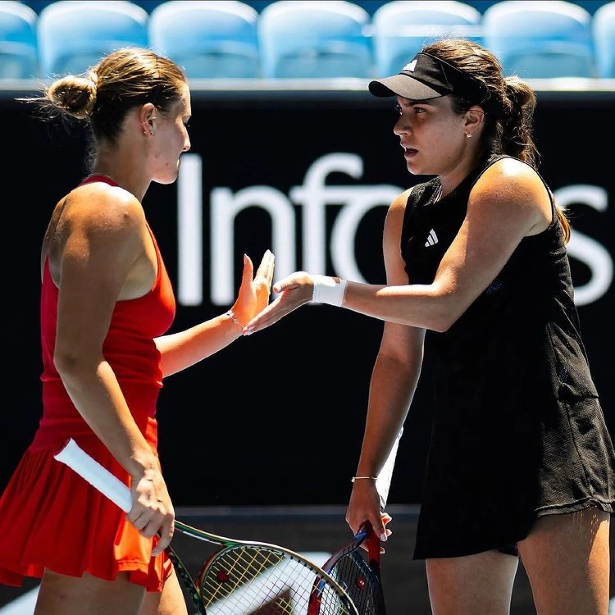 Ruse și Kostyuk s-au oprit în semifinalele de dublu de la Australian Open
