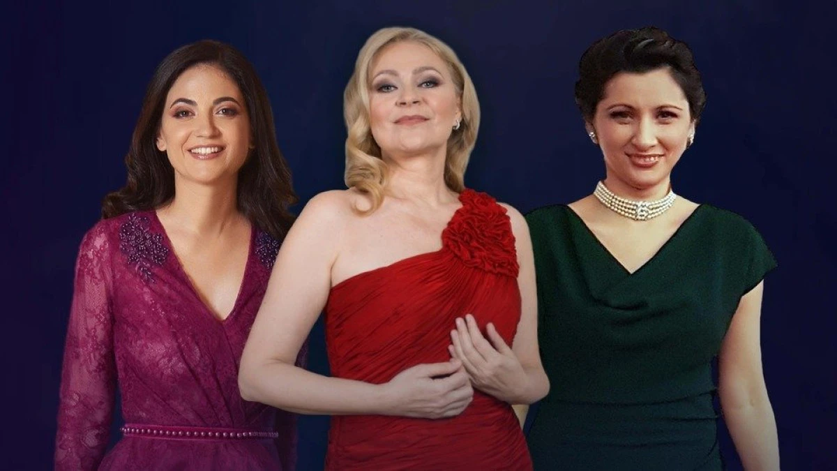 Ruxandra Donose, Teodora Gheorghiu şi Ileana Tonca, în concert la  Palatul Cultural din Arad