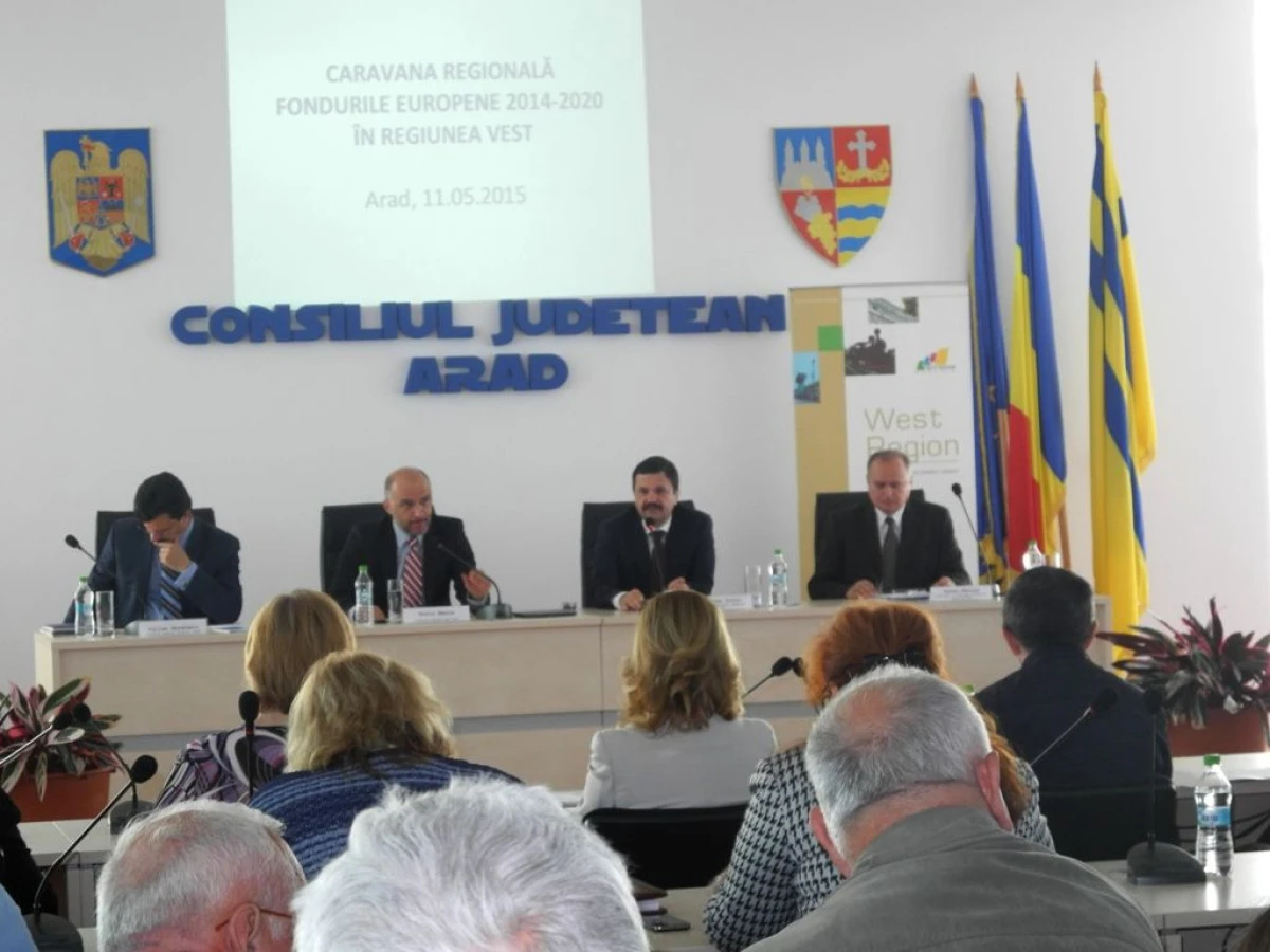S-A DAT STARTUL LA CARAVANA FONDURILOR EUROPENE DIN REGIUNEA VEST
