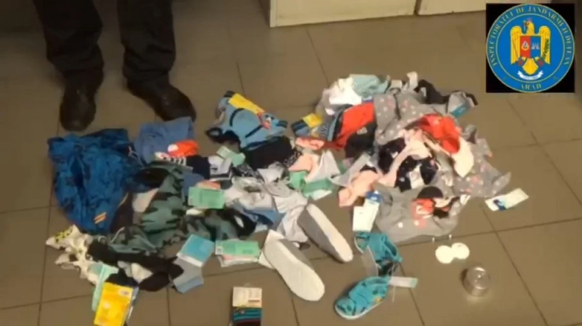 S-a deschis mall-ul, au apărut și hoții! O arădeancă a încercat să fure mai multe haine, dintr-un magazin