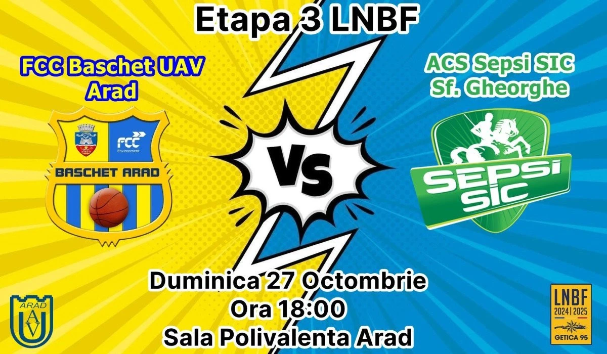 S-au pus în vânzare biletele pentru derby-ul de duminică, dintre FCC UAV Arad și Sepsi