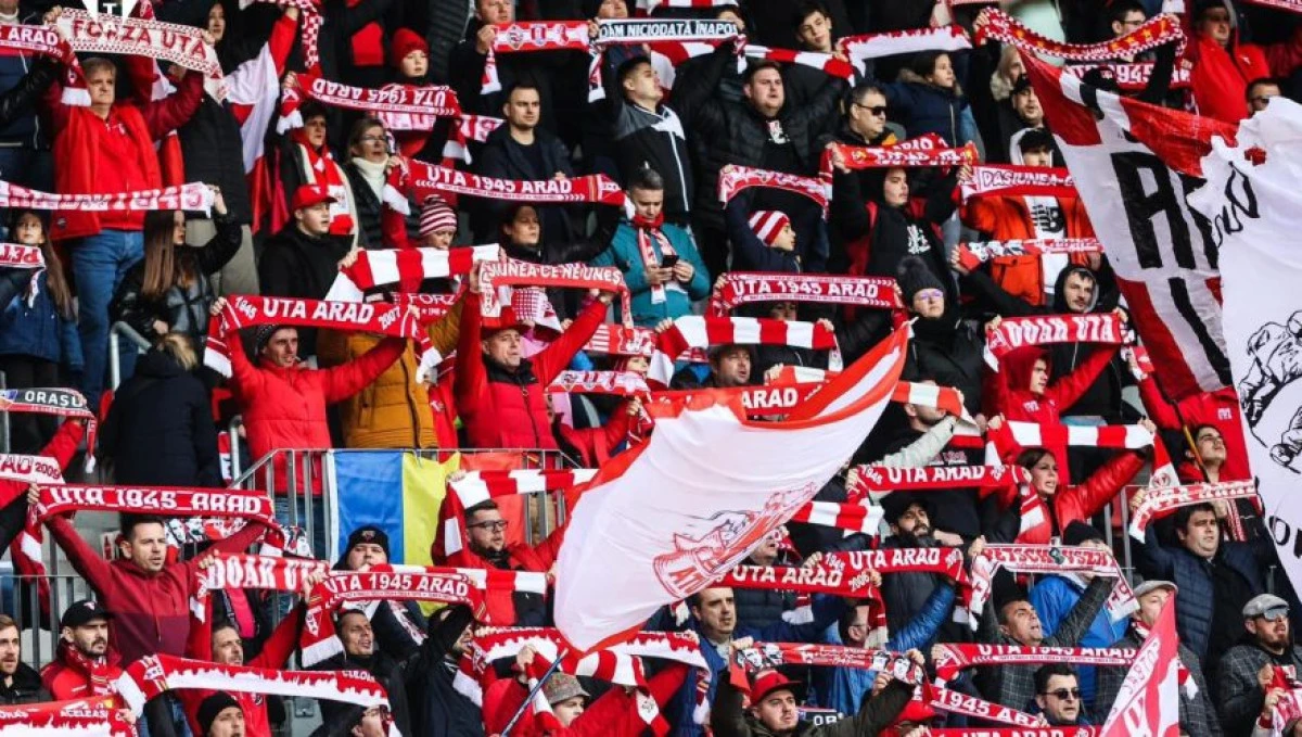 S-au pus în vânzare biletele pentru ultimul meci al UTA-ei din acest an