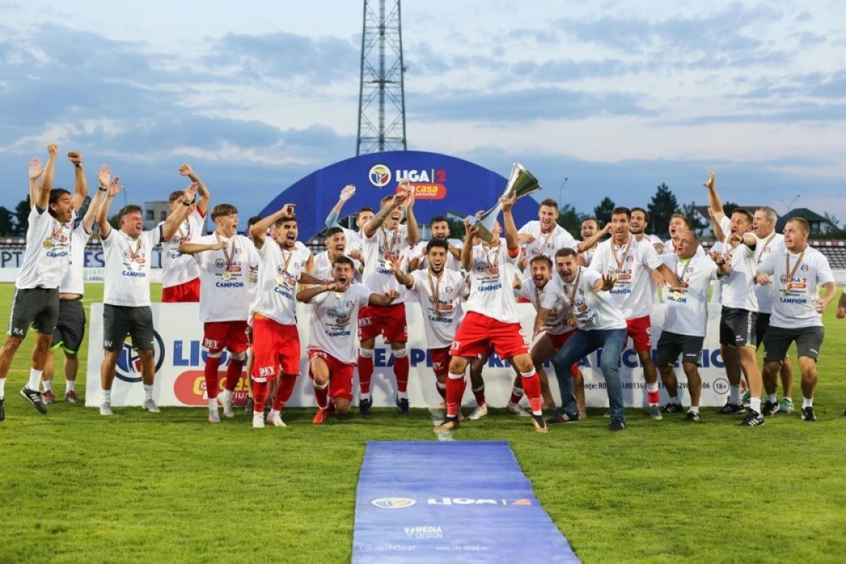 Să înceapă sărbătoarea în Arad: UTA este campioană şi a promovat în Liga 1!