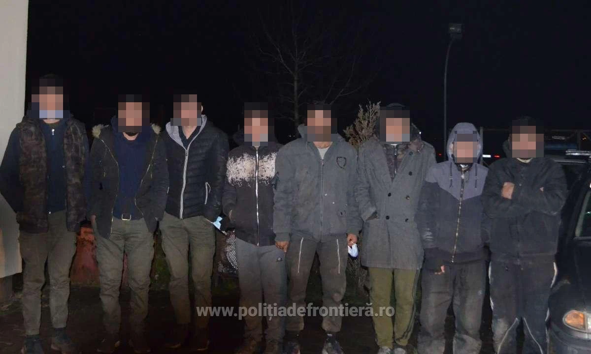 Şaisprezece cetăţeni din Afganistan, Pakistan, Camerun şi Coasta de Fildeş, depistați de polițiștii de frontieră arădeni