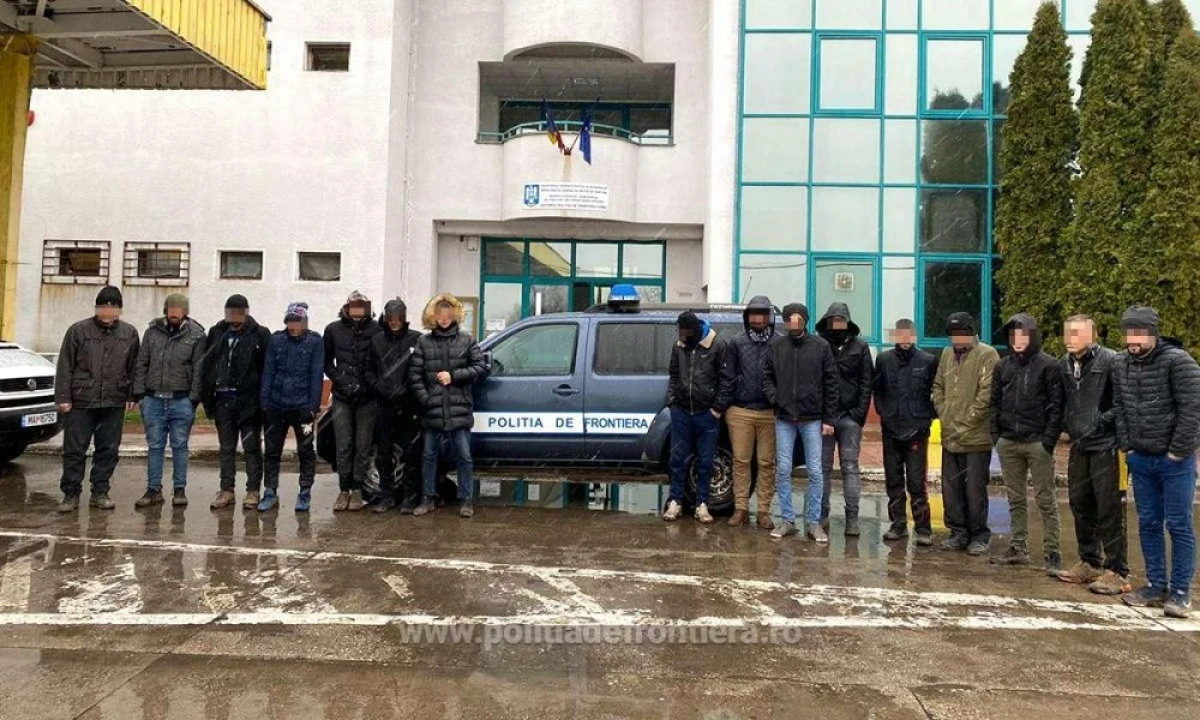 Şaisprezece cetățeni din Siria, prinși în timp ce încercau să treacă ilegal în Ungaria