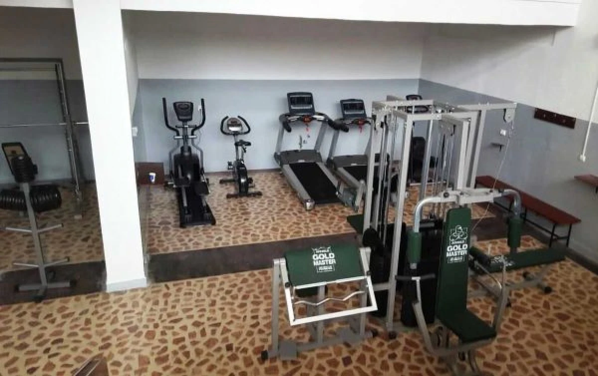 Sala de fitness, doar una din realizările conducerii DJST-ului