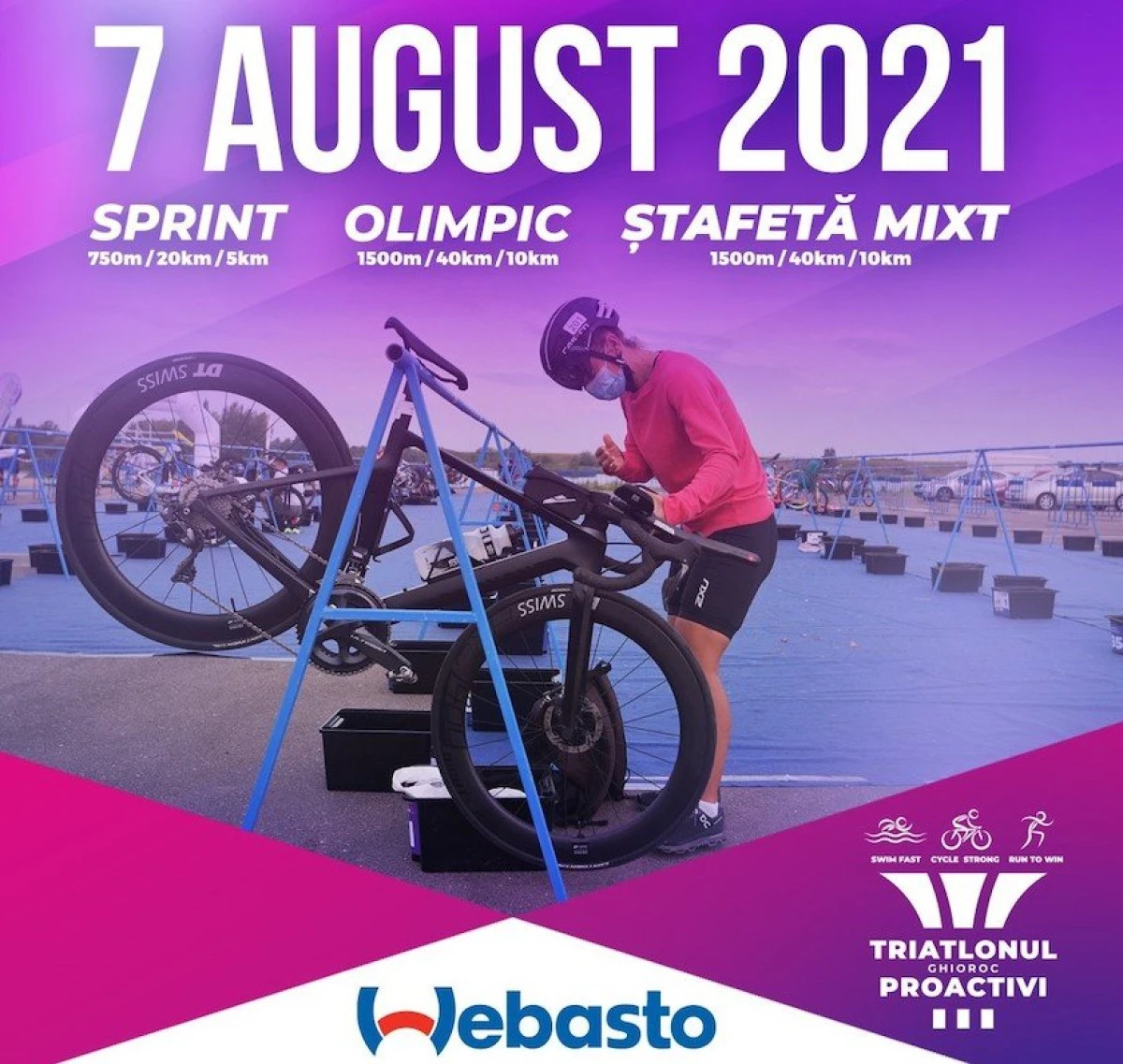 Sâmbătă se dă, la Ghioroc, startul în Triatlonul ProActivi by Webasto