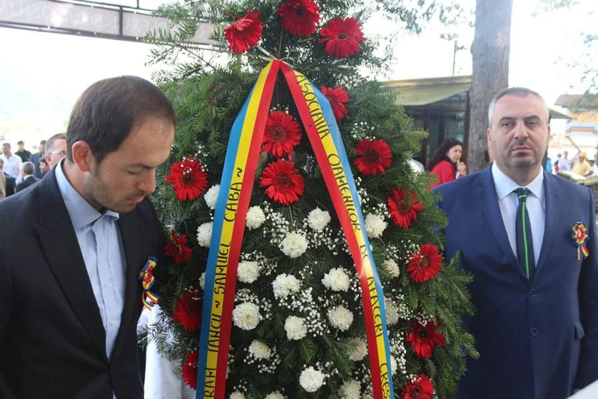 SAMUEL CABA A PARTICIPAT LA CEREMONIILE DE LA ȚEBEA