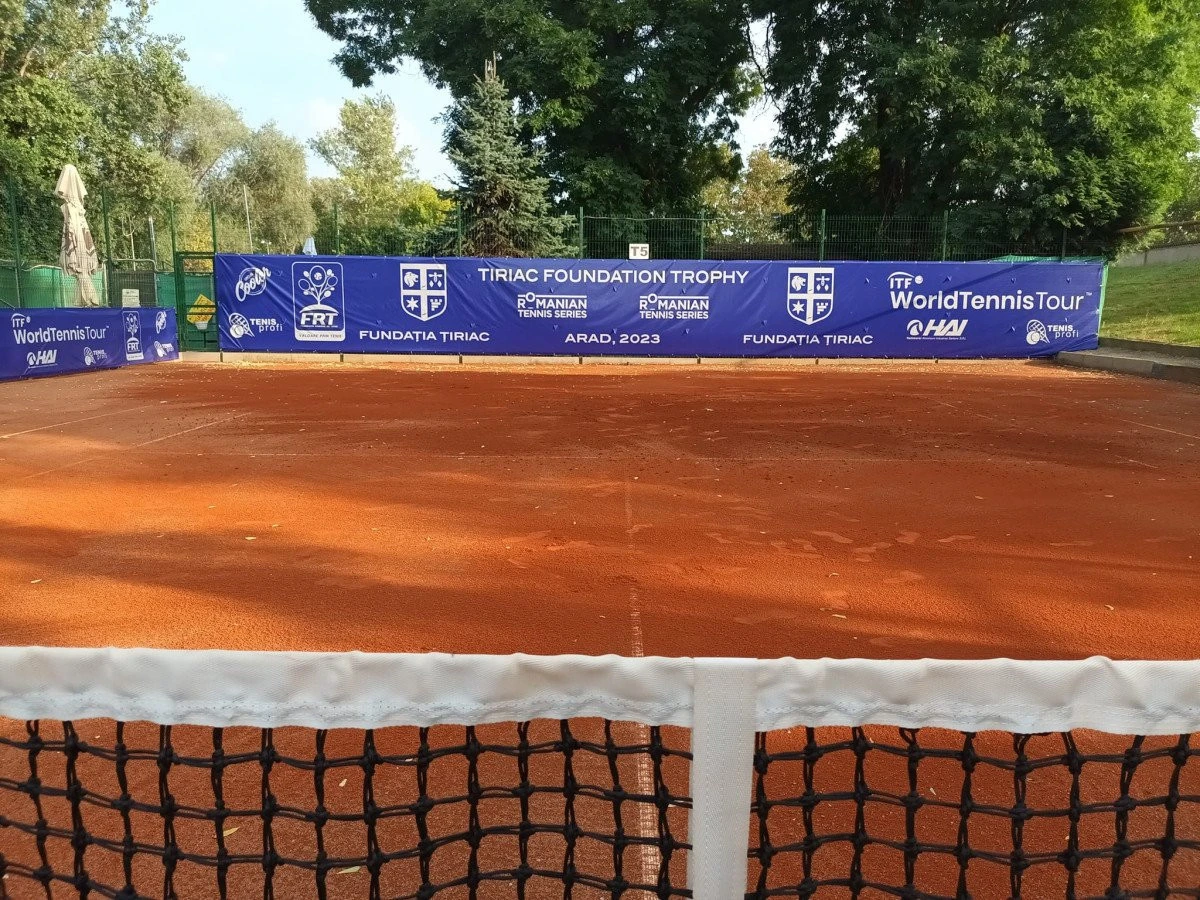 Săptămâna tenisului internațional, la Arad! A început turneul ITF de la baza „UTA-TenisProfi”