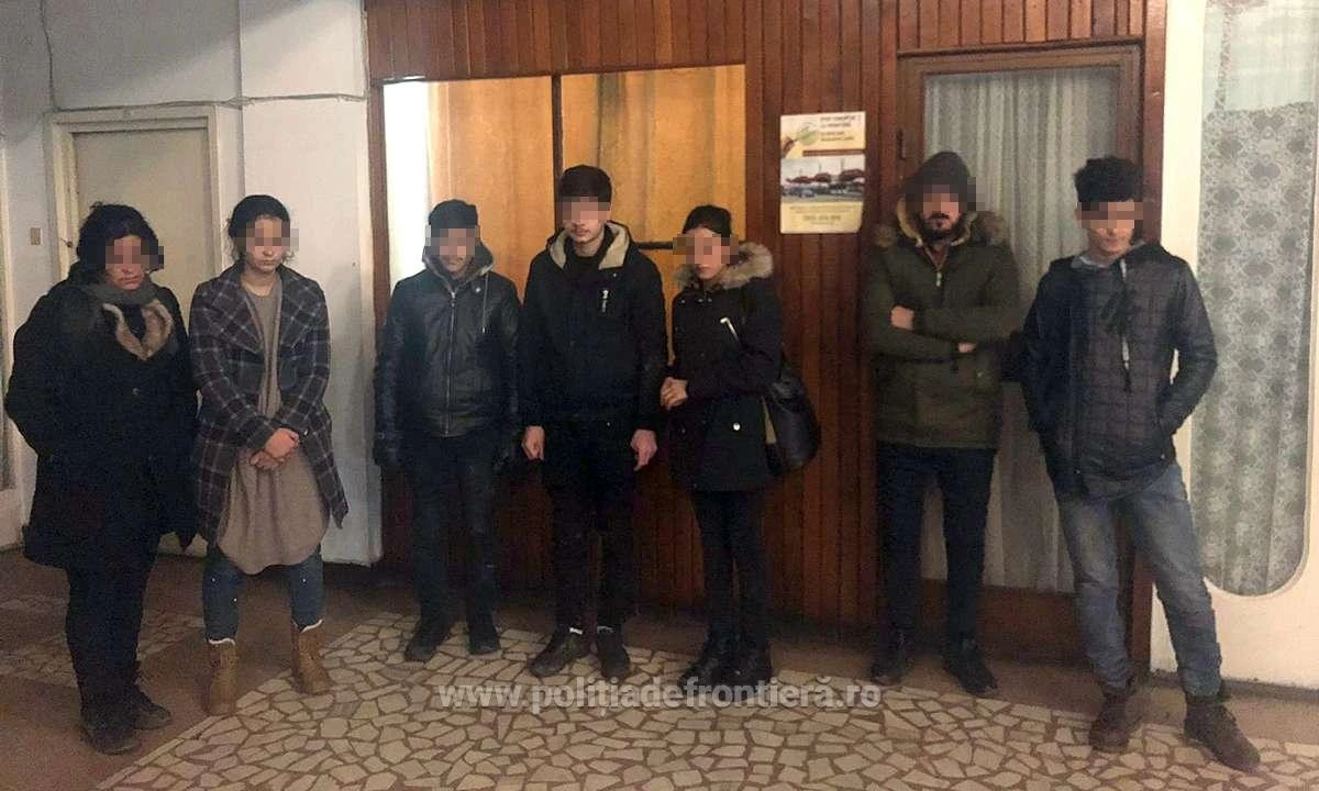 Şapte cetățeni sirieni şi irakieni ascunși într-un automarfar, depistaţi în vama Nădlac