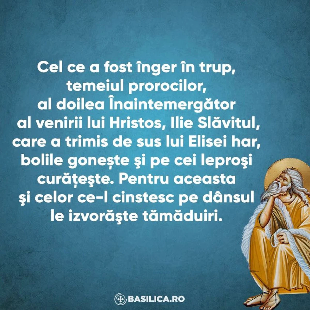 Sărbătoarea Sfântului Ilie