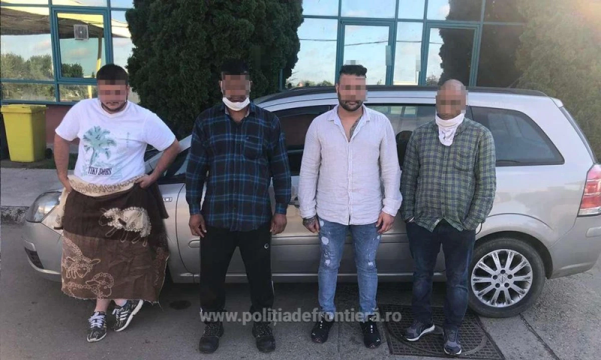 Şase cetăţeni din India şi Egipt, prinși în timp ce încercau să treacă ilegal în Ungaria