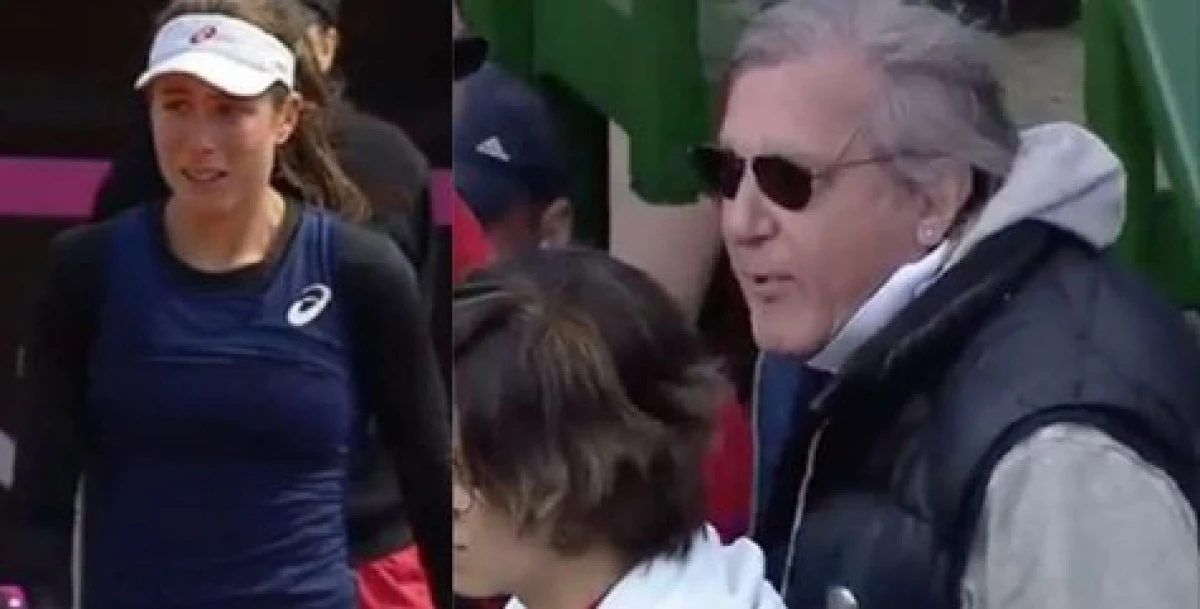 Scandal în Fed Cup: Năstase evacuat! Konta, în lacrimi la Mamaia