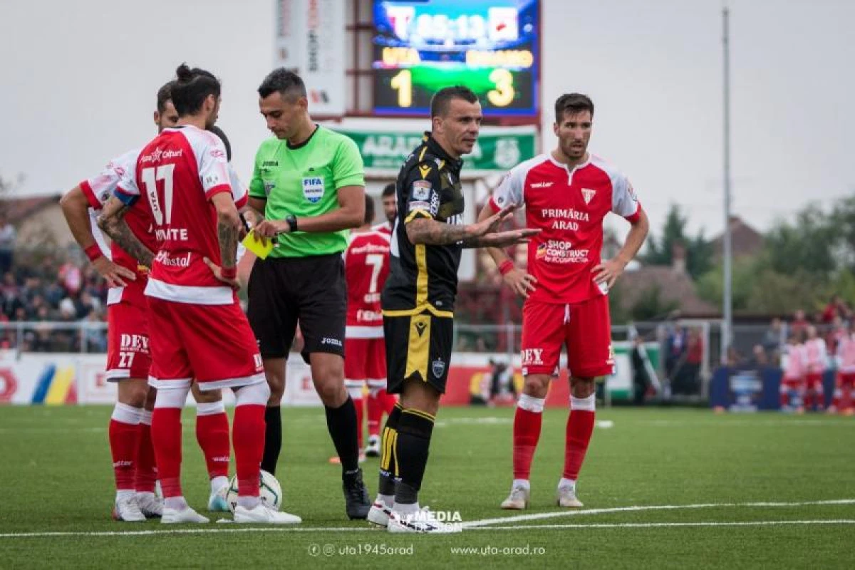 Scapă UTA de „câinii roşii?! Dinamo poate retrograda din Liga 1 şi este la mâna FRF