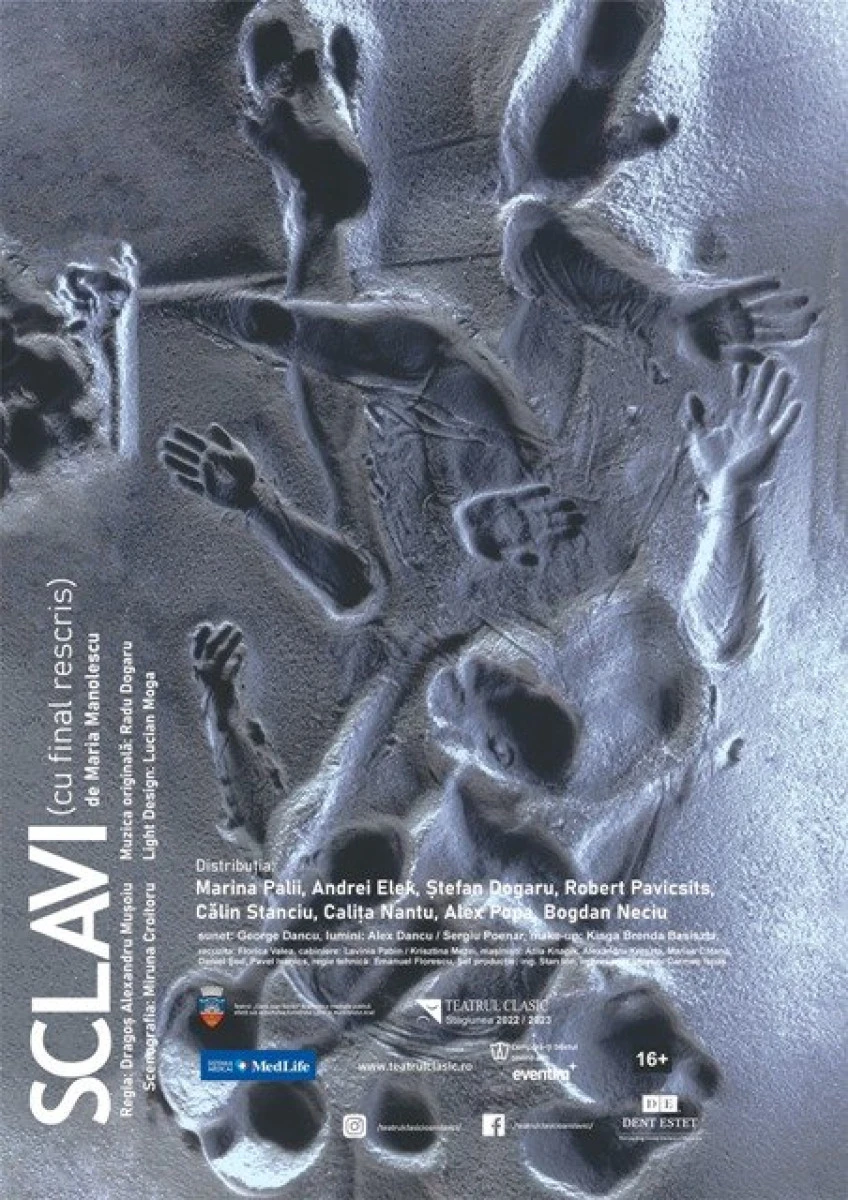 „Sclavi (cu final rescris)” – o nouă premieră pe scena Teatrului Clasic „Ioan Slavici” Arad