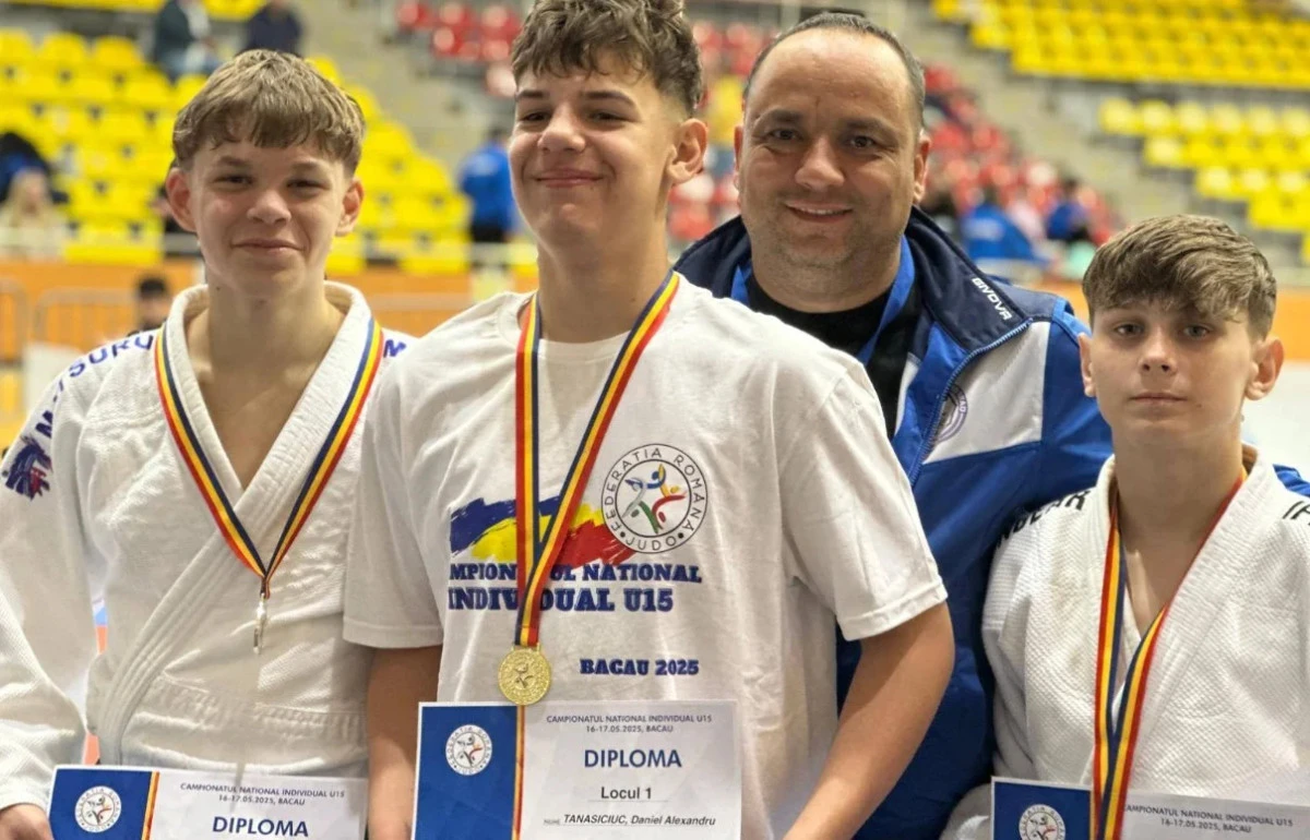 Școala arădeană de judo a obținut șapte medalii naționale la categoriile sub 13 și 15 ani