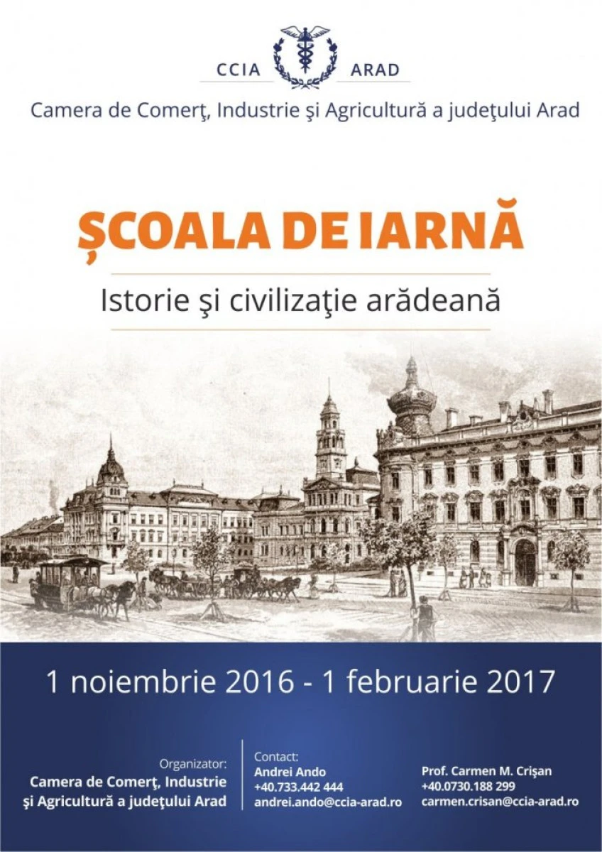 ȘCOALĂ DE IARNĂ LA CAMERA DE COMERȚ ARAD
