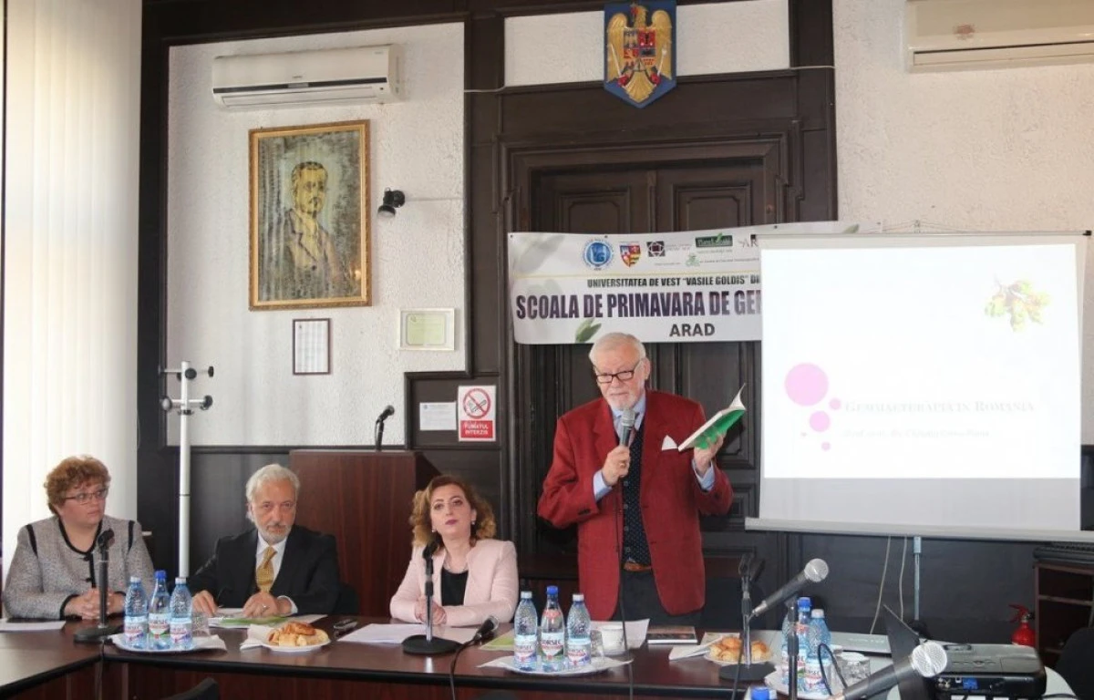 „Școala de primăvară de Gemmaeterapie”, la UVVG Arad