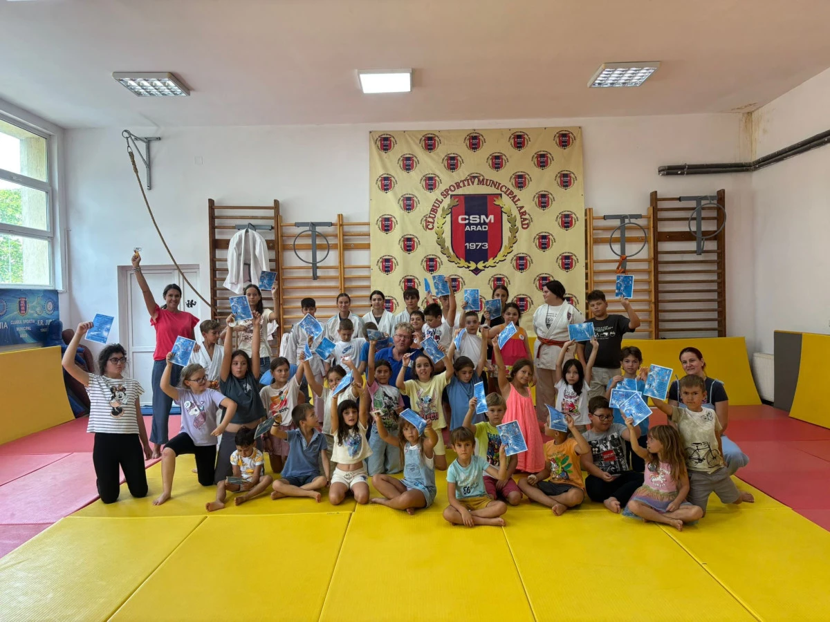 Școală de vară în sala de judo a CSM Arad și program de inițiere odată cu începerea anului școlar