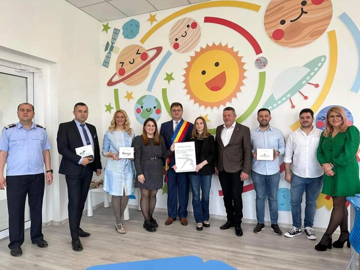 Școala din Munar a fost inaugurată în prezența multiplei campioane olimpice Simona Amânar