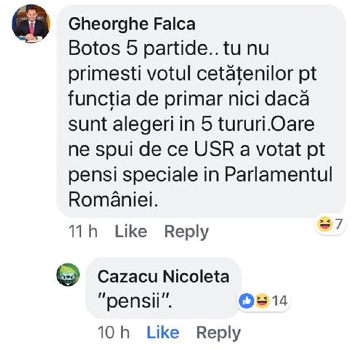 Școler Falcă, nota 4! „USR a votat pt „pensi“ speciale“