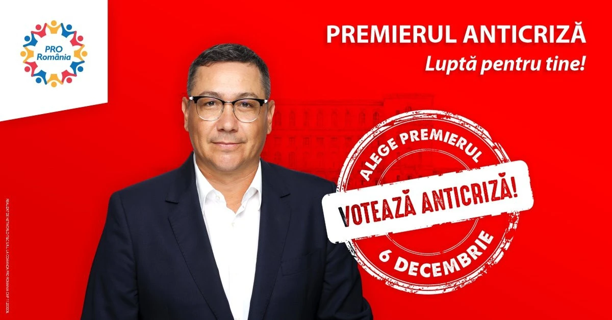 Şcoli deschise şi venit minim garantat: PRO România scoate ţara din criză!