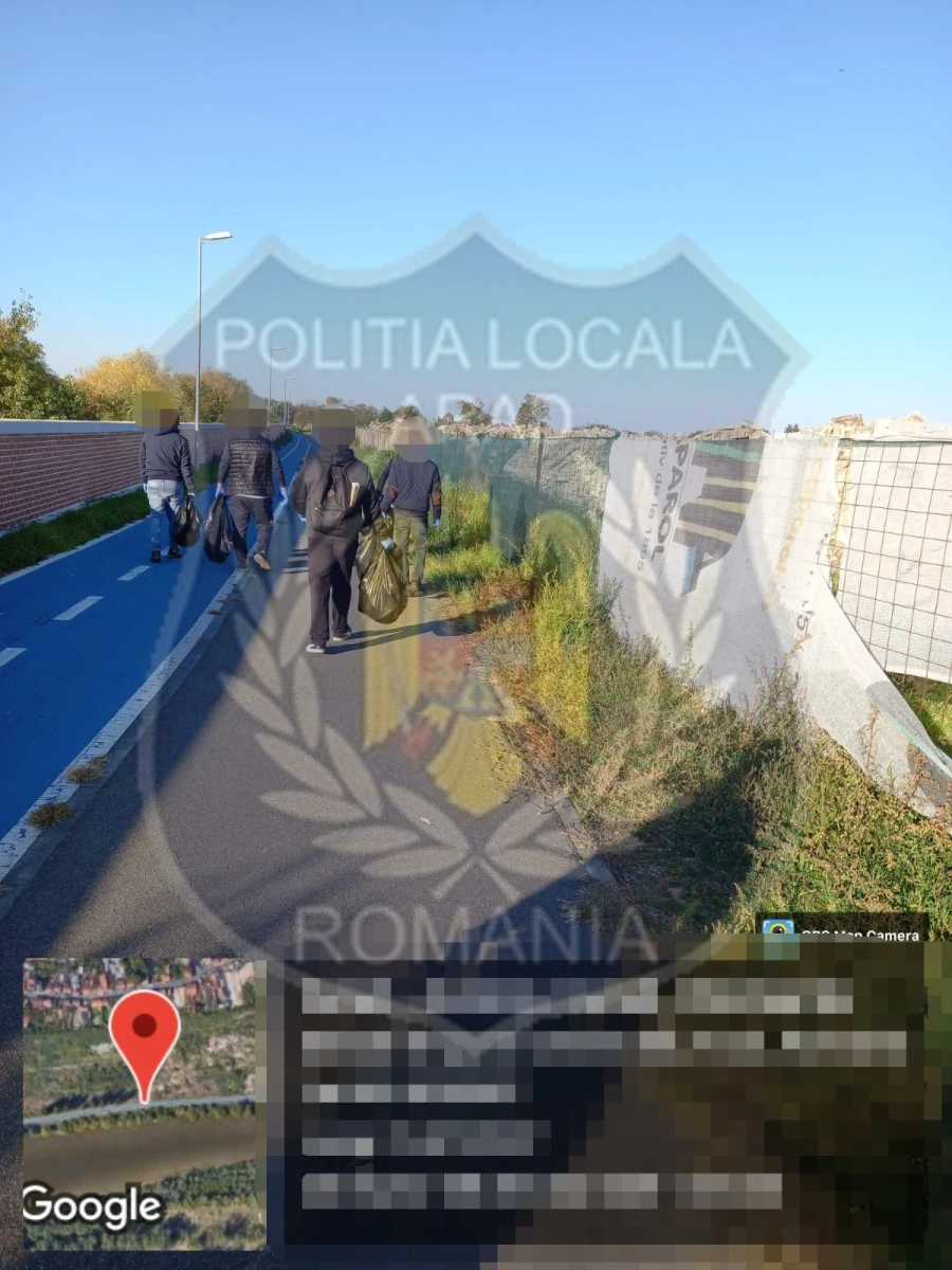 Se curăță Aradul, cu cinci șomeri și șapte persoane obligate de judecători să presteze muncă benevolă