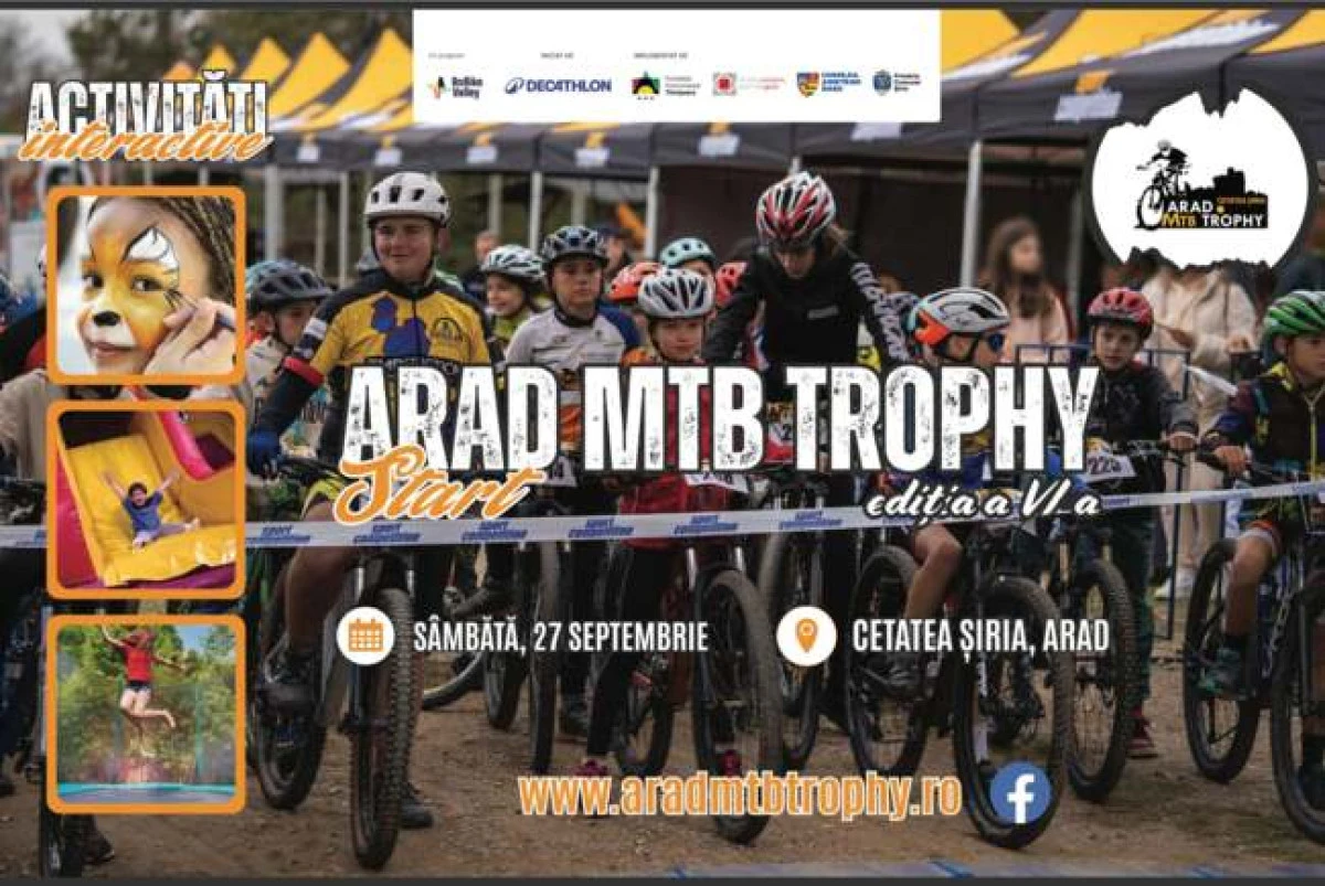 Se fac înscrieri la a șasea ediție a Arad MTB Trophy, competiția revine în Cetatea Șiriei