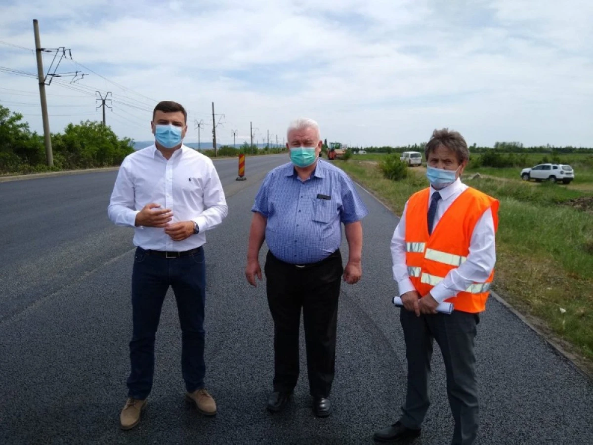 Se finalizează lucrările de reparații pe DN7, între Arad și Vladimirescu