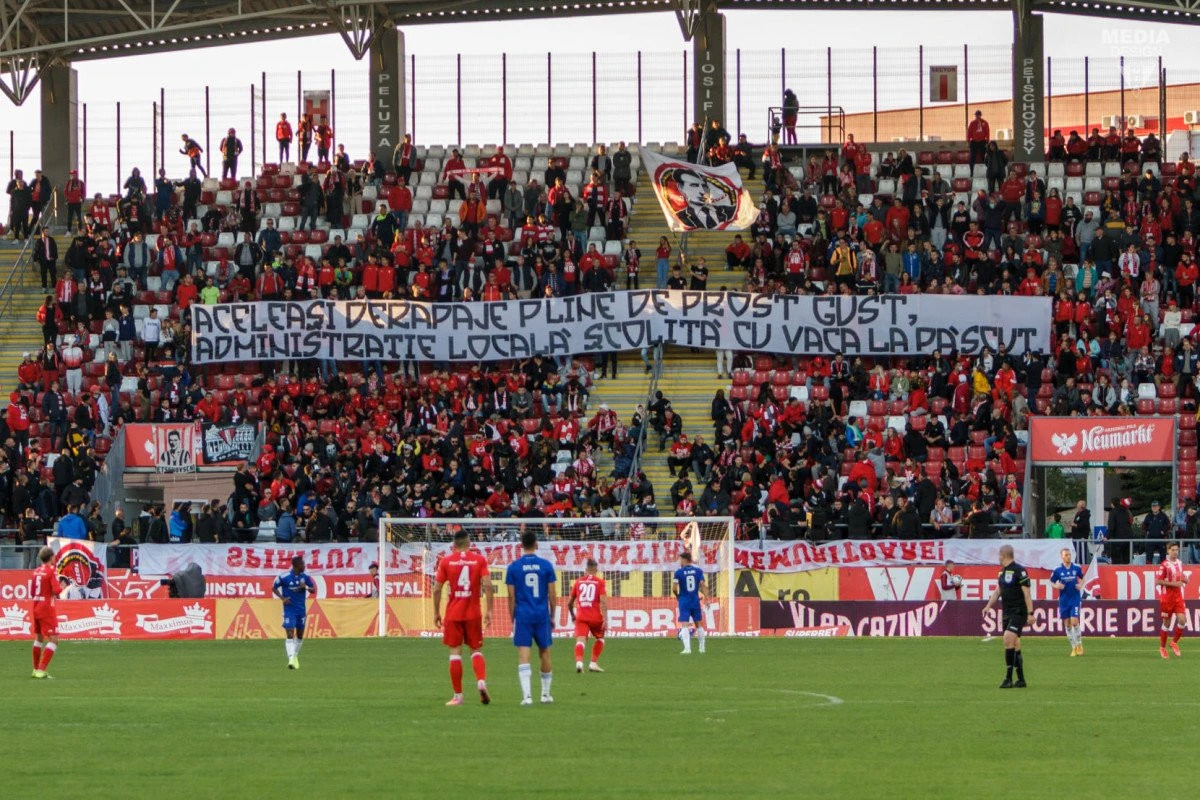 Se închid din nou stadioanele! UTA va juca meciul de acasă, cu Chindia, fără spectatori