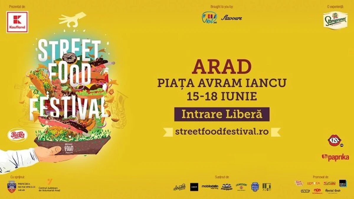 Se încing bucătăriile Street FOOD Festival Arad