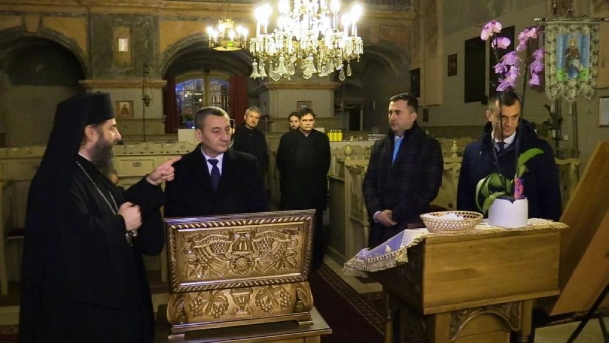 Secretarul de stat Victor Alexeev, în vizită la Gyula