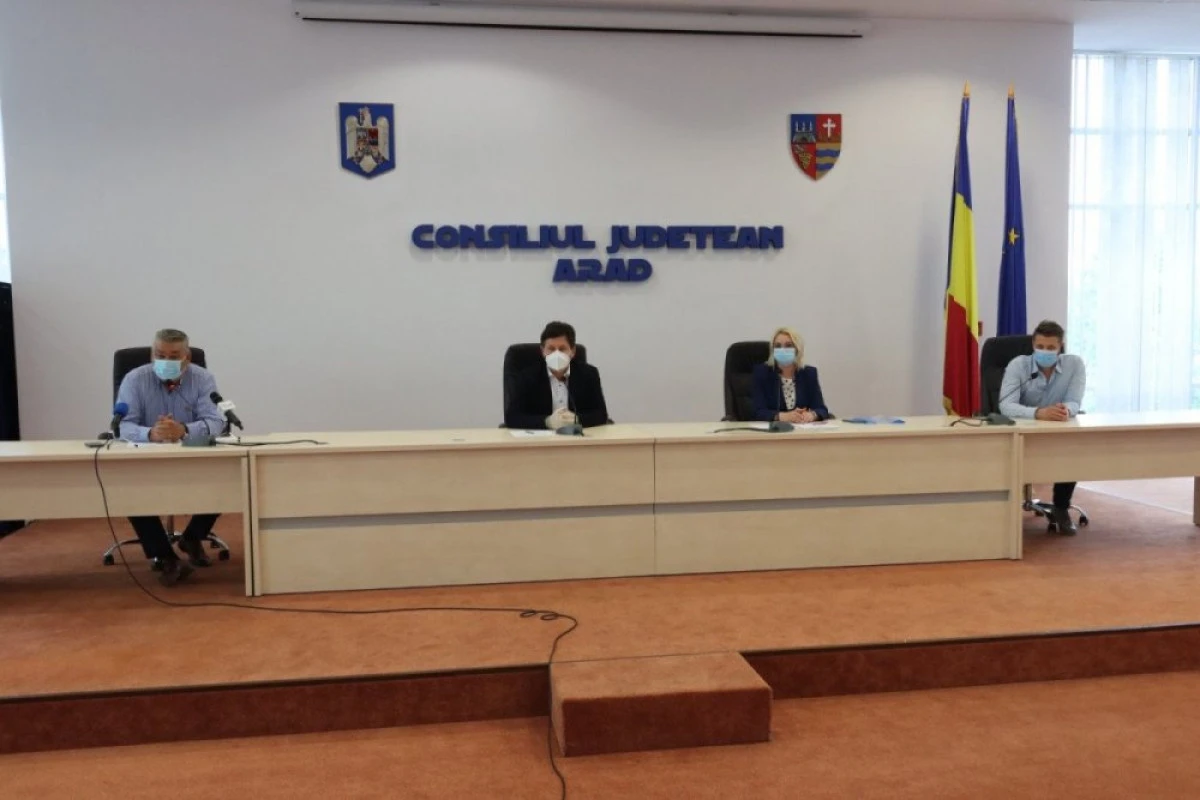 Ședință la CJA pentru actualizarea informațiilor despre evoluția Covid-19
