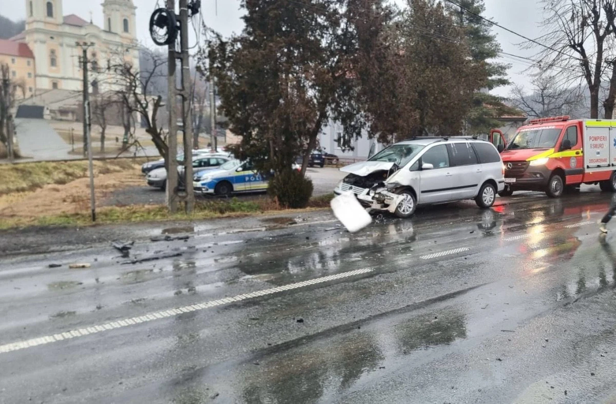 Șeful Poliției Orașului Lipova este în comă, după accidentul de dimineață