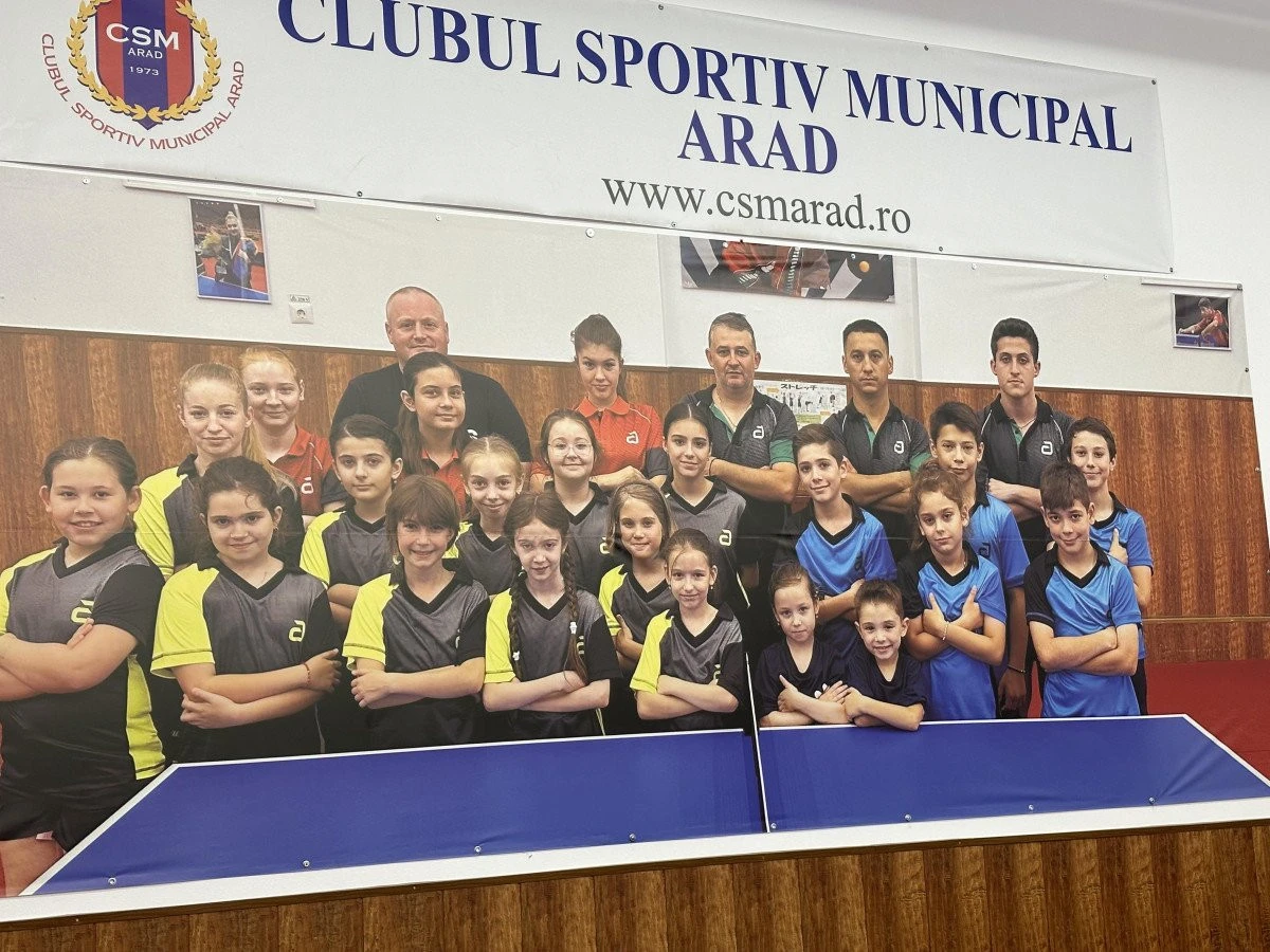 Selecție pentru copii cu vârste între 5 și 7 ani, la secția de tenis de masă a CSM Arad
