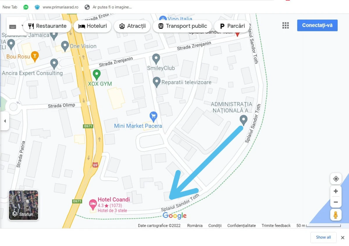 Sens unic pe Splaiul Toth Șandor