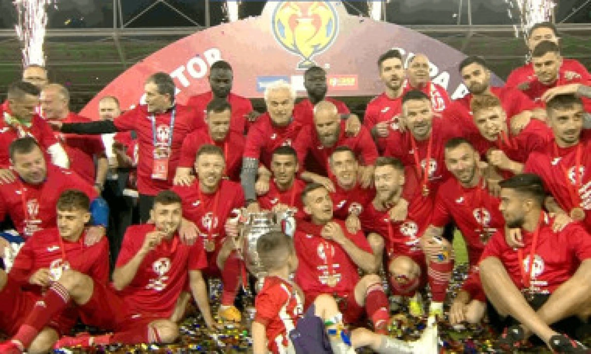 Sepsi OSK a câştigat Cupa României şi va juca în Conference League