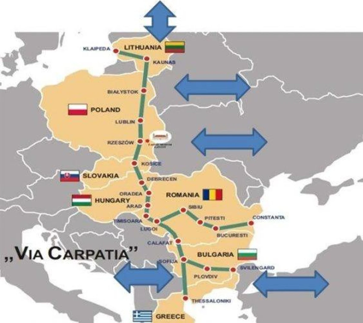 Sergiu Bîlcea: ”Interesul Aradului şi al României este să demareze autostrada Via Carpathia”