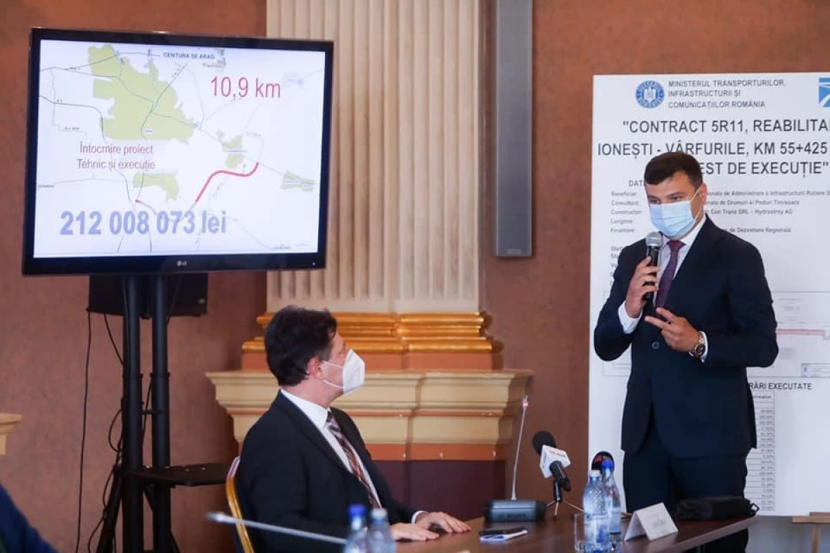 Sergiu Bîlcea: ,,Trei drumuri modernizate pentru 35.000 de cetățeni”