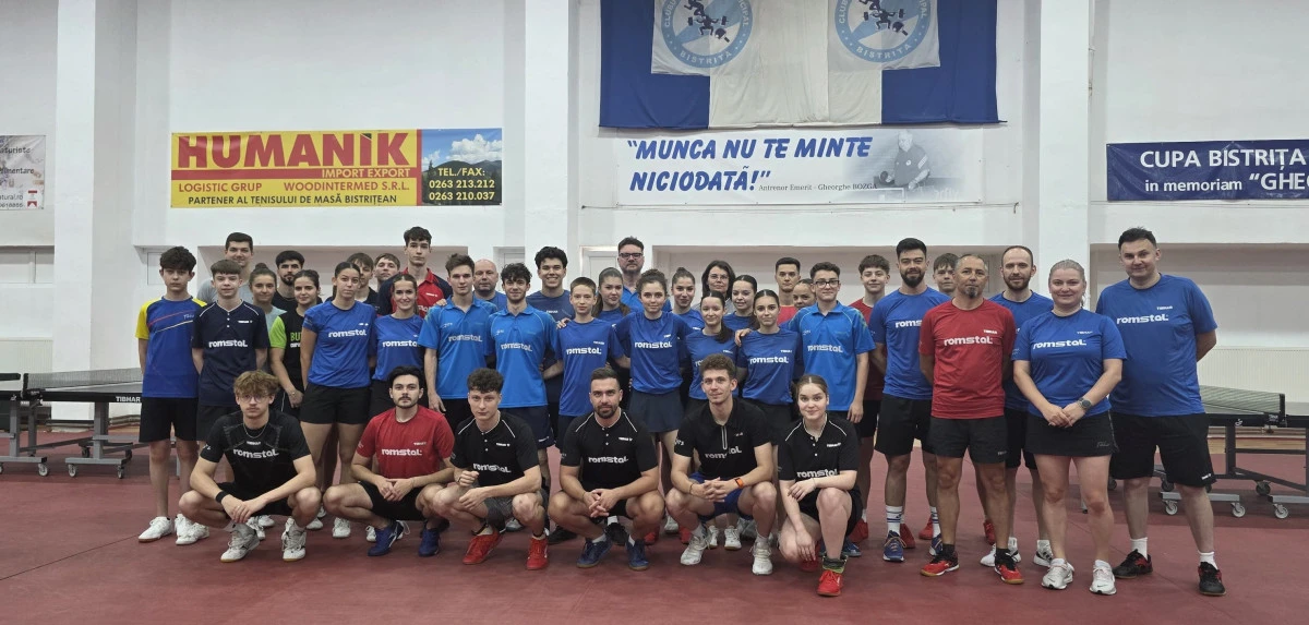 Sferlea și Madar se pregătesc de startul Europenelor de tenis de masă pentru juniori (FOTO)