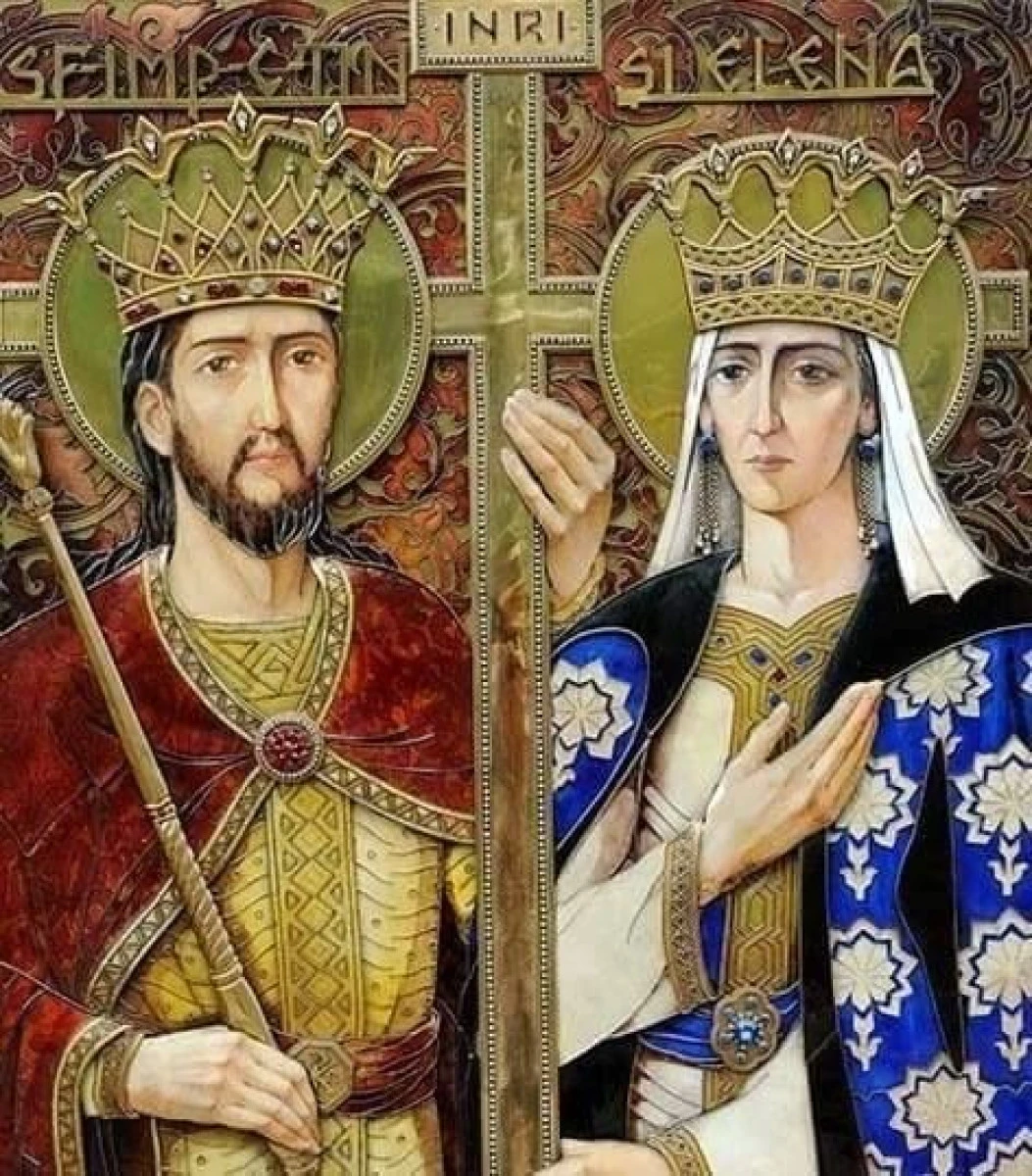 SFINȚII ÎMPĂRAȚI CONSTANTIN ȘI ELENA, APĂRĂTORII DREPTEI CREDINȚE