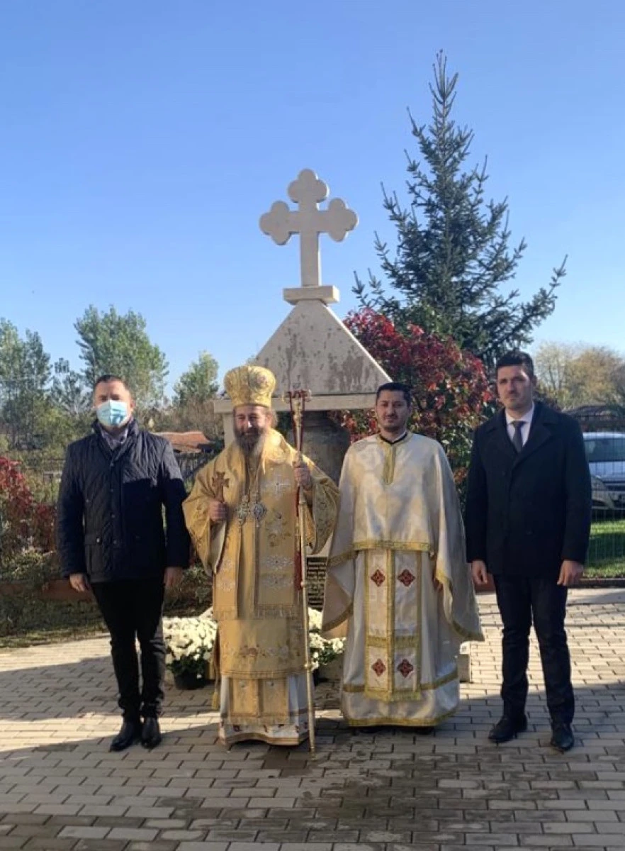 Sfințirea Monumentului Eroilor Români de la Săcal, Ungaria