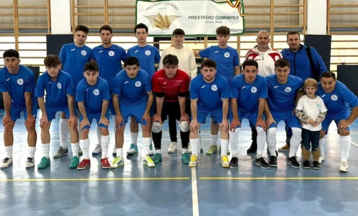 Șimăndanii au câștigat la scor primul meci din play-outul ligii secunde de futsal